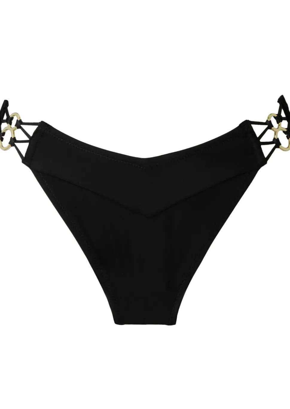 Miami Dreams Brazilian Bikini Bottoms - Black