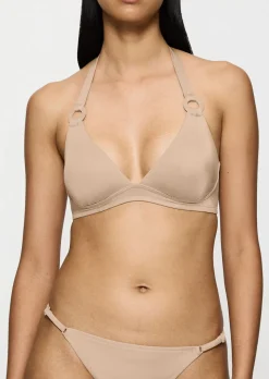 Midnight Swim Triangle Top - Light Pink