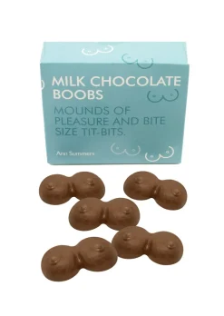 Milk Chocolate Boobs Rude Edible Sweets