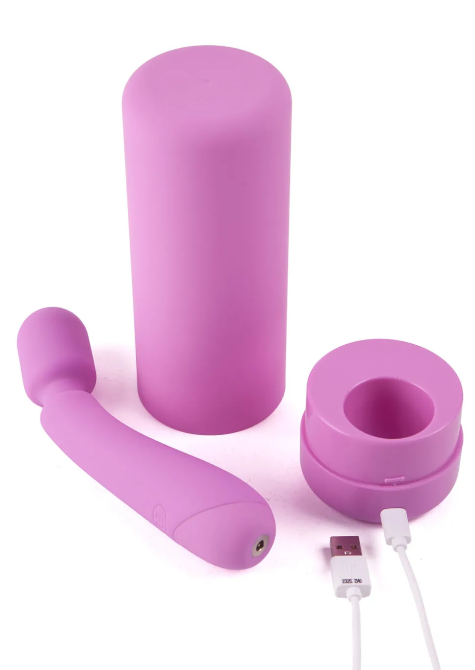 Moregasm+ Pleasure Unplugged Vibrating Massage Wand with Charging Case