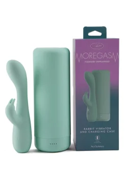 Moregasm+ Pleasure Unplugged Rabbit Vibrator with Charging Case
