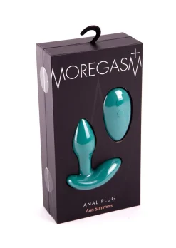 Moregasm+ Silicone Remote Control Vibrating Butt Plug