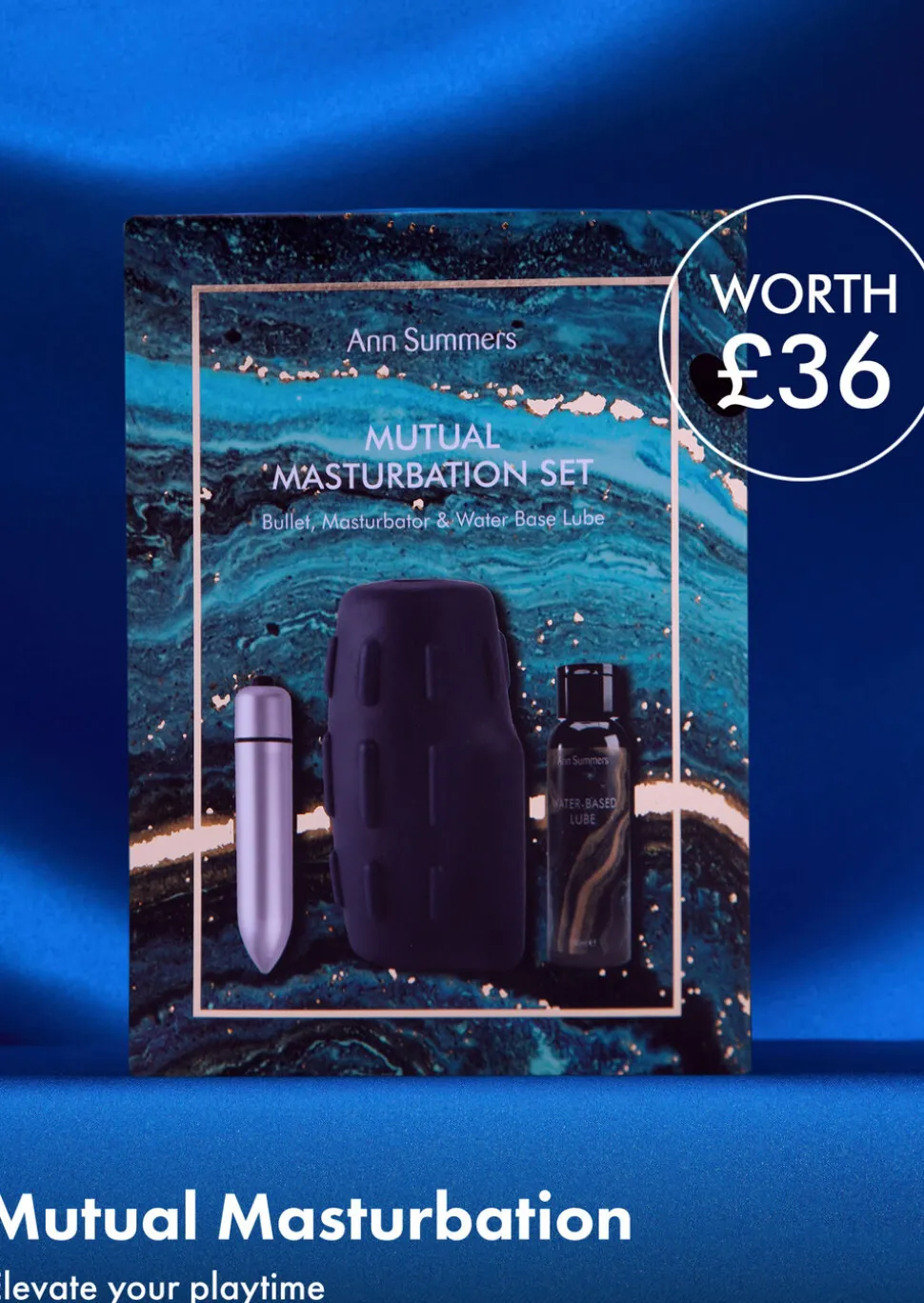 Mutual Masturbation 3 Piece Couples Sex Toy Set