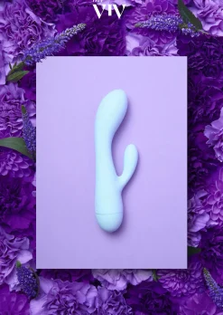My Viv Dual Stimulation Waterproof Silicone Rabbit Vibrator