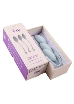 My Viv Weighted Silicone Pelvic Floor Trainer 3 Piece Set