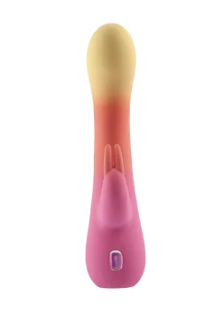 Ombre Rampant Rabbit Silicone G-Spot Vibrator