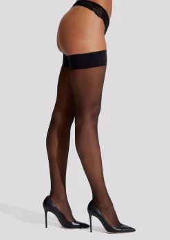Plain Top Hold Ups - Black