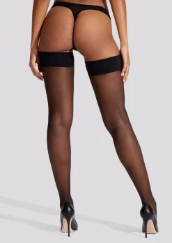 Plain Top Hold Ups - Black