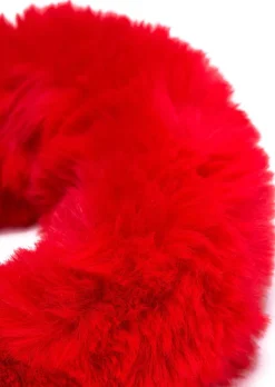 Plush Faux Fur Bondage Handcuffs
