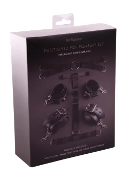 Positioned for Pleasure 6 Piece Bondage Restraint Set