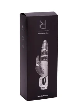 Rotating Rampant Rabbit Glitter Jelly Vibrator