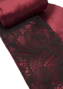 Satin Lace Blindfold & Hand Tie