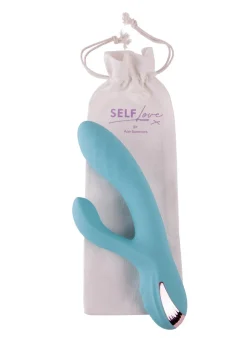 Self Love Dual Simulation Silicone Rabbit Vibrator