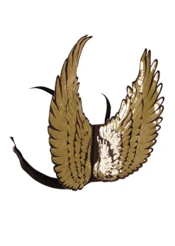 Sequin & PU Wings