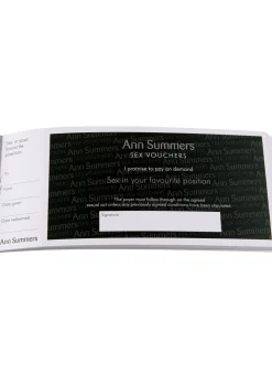 Sex Vouchers Novelty Gift - Book of 26