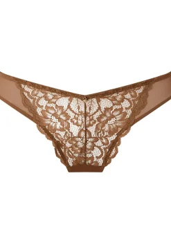 Sexy Lace Brazilian Knickers - Nude 03