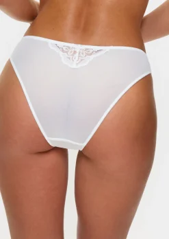 Sexy Lace Brazilian Knickers - White