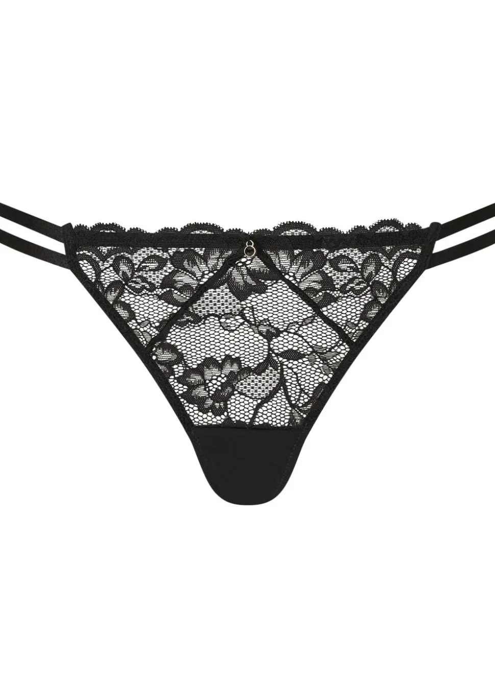 Sexy Lace G-String - Black