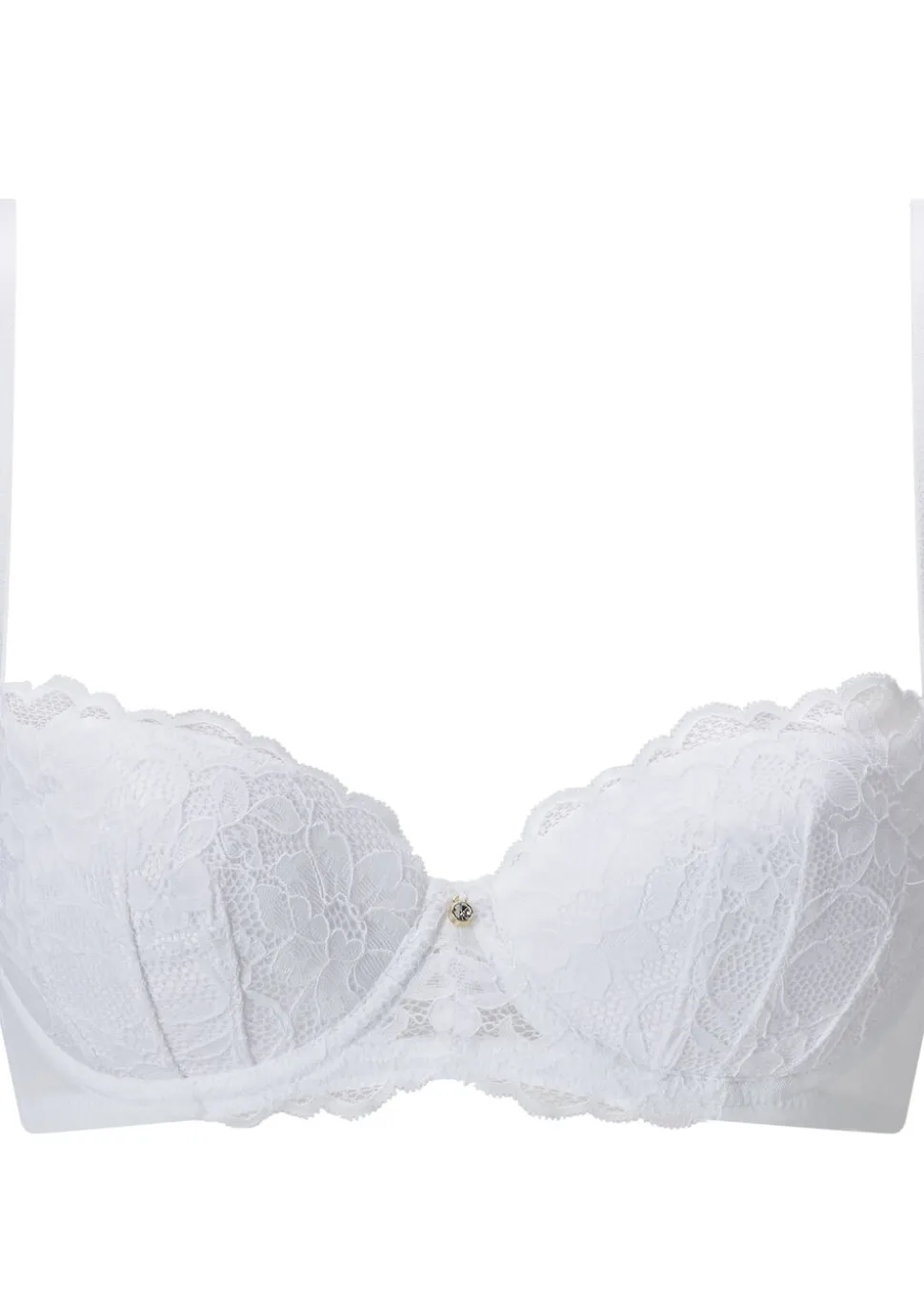 Sexy Lace Padded Balcony Bra - Pack of 2 - Assorted