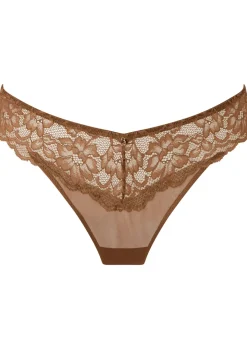 Sexy Lace Thong - Nude 03