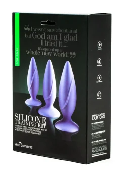 Silicone Butt Plug 3 Piece Anal Training Kit