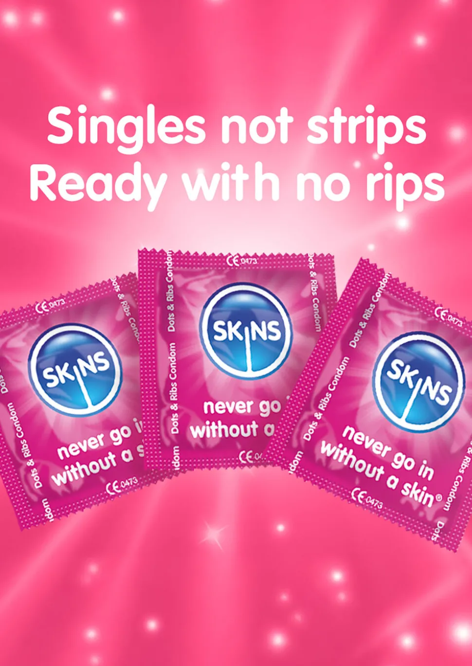 Skins Condoms Dots & Ribs 16 Pack