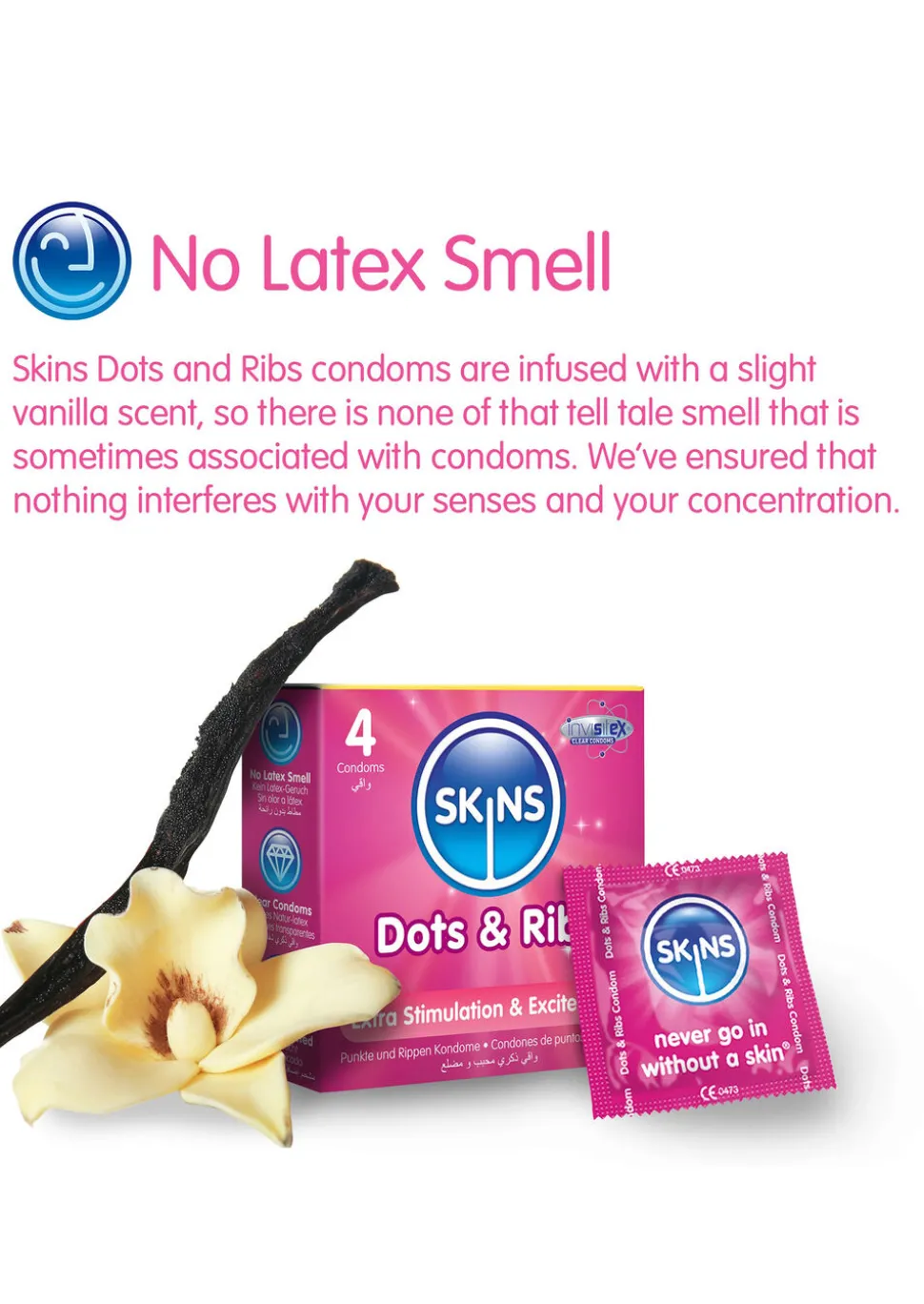 Skins Condoms Dots & Ribs 16 Pack
