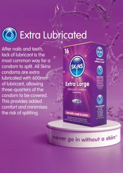 Skins Condoms Extra Large 16 Pack