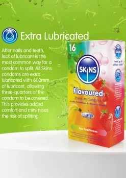 Skins Condoms Flavours 16 Pack