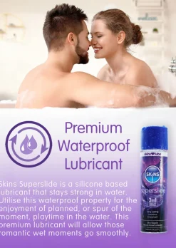 Skins Superslide Silicone-Based Lubricant - 130ml