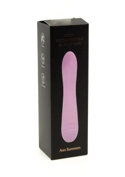 Sleek Rechargeable Waterproof G-Spot Vibrator