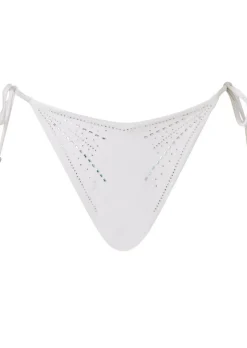 Summer Siren Tie Side Bikini Brazilian - White