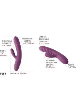 Svakom Avery Powerful Thrusting Rabbit Vibrator