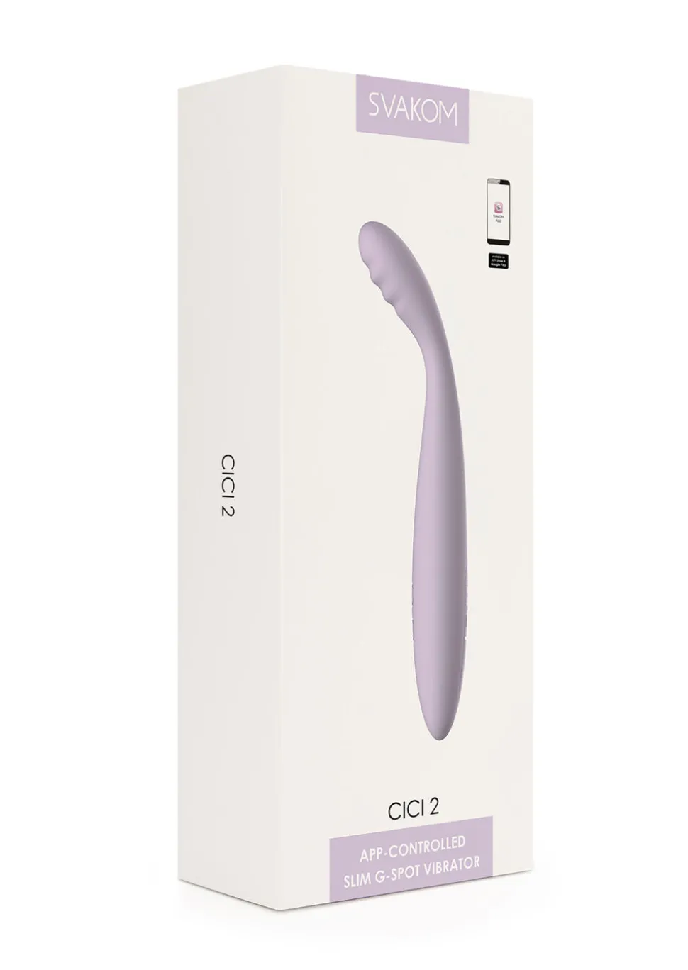 Svakom Cici 2 Interactive Heated Slim G-Spot Vibrator