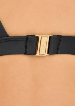 Swim Solid Collections Bikini Top - Black