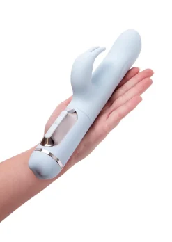 Swivelling Rampant Rabbit Silicone G-Spot Vibrator