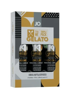 System Jo Gelato Flavoured Lubricant Triple Pack 3 x 30ml Set