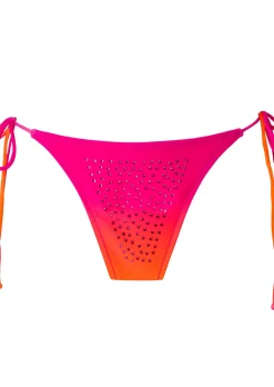 Tie Side Ombre Bikini Bottom - Pink