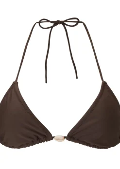 Triangle Bikini Top - Brown