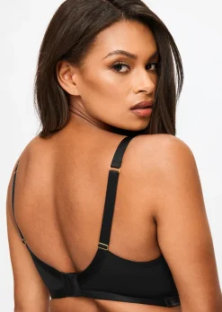 Untold Desire Fuller Bust Non Padded Balcony Bra - Black