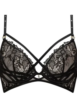 Untold Desire Non Padded Plunge Bra - Black