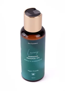 Vanilla & Sandalwood Luxury Warming Massage Oil 100ml