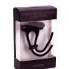 Vibrating Adjustable Silicone Cock Ring with Removable Bullet