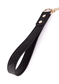 Viper Faux Snake Leather Collar & Lead