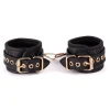 Viper Faux Snake Leather Handcuffs