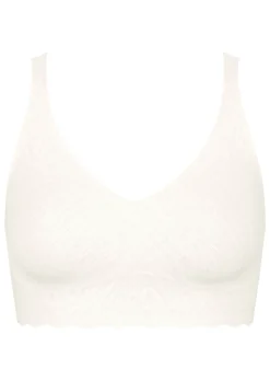 Zero Feel Bliss LongLine Bra - White