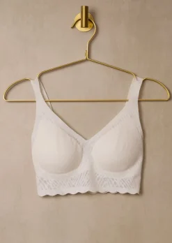 Zero Feel Bliss LongLine Bra - White
